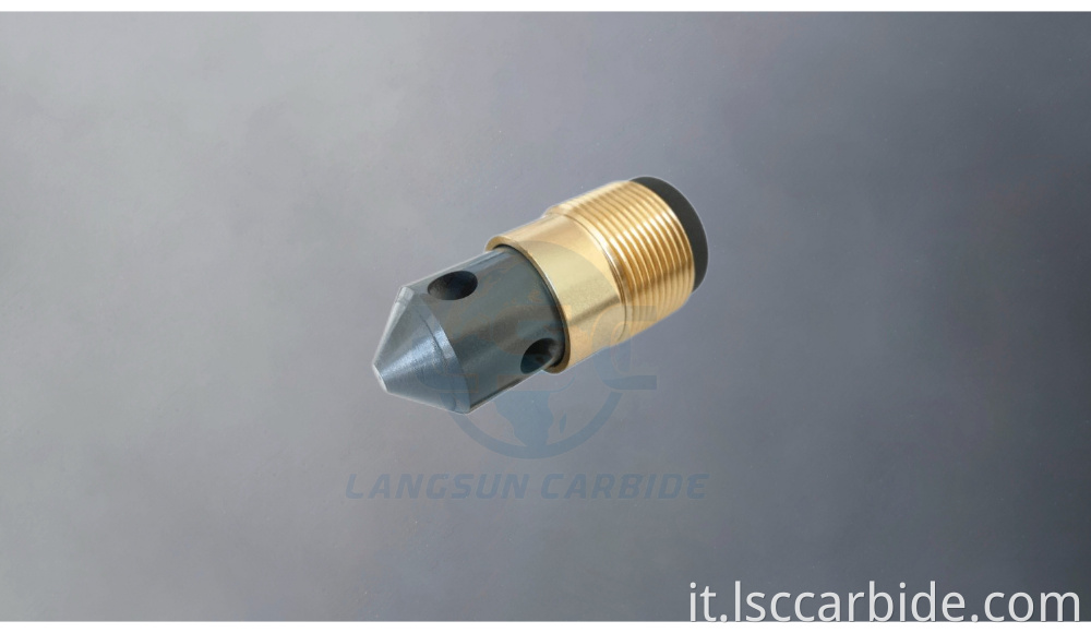 Ugelli brasati in lega di tungsteno ugelli spray TUNGSTEN ALLOY BRAZED NOZZLE SPRAY NOZZLES